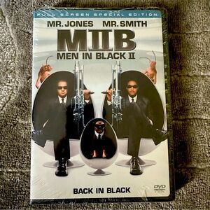 Men In Black II Full Screen DVD Back In Black New Sealed